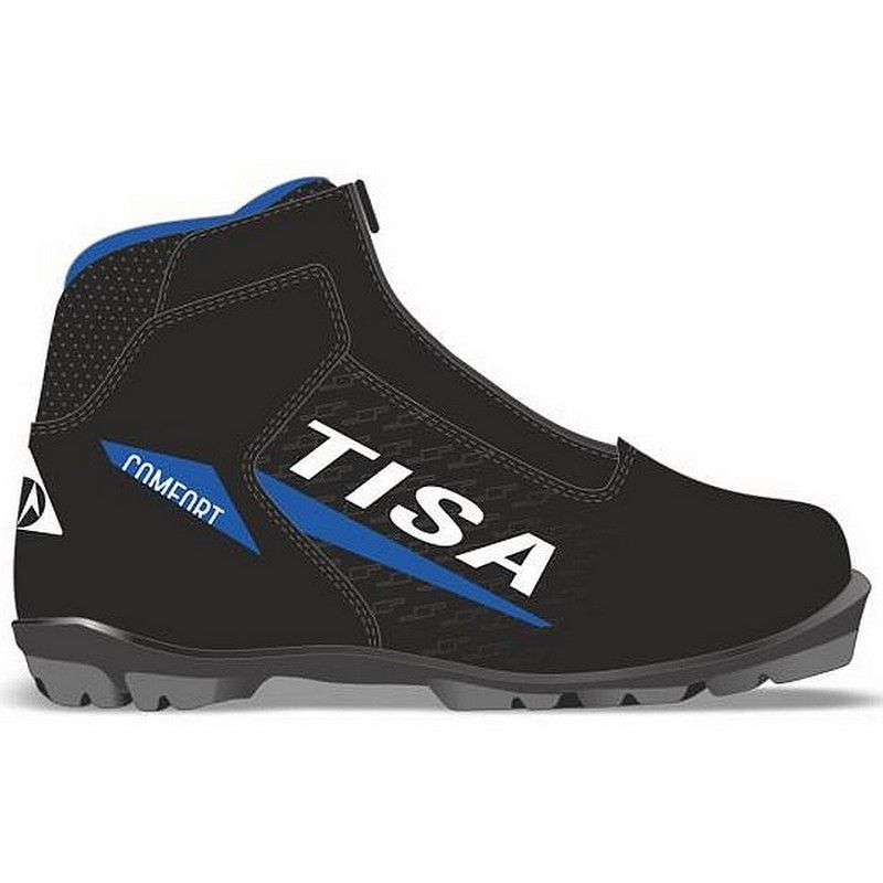 Фотографии Лыжные ботинки Tisa NNN Comfort S85222 черный\синий