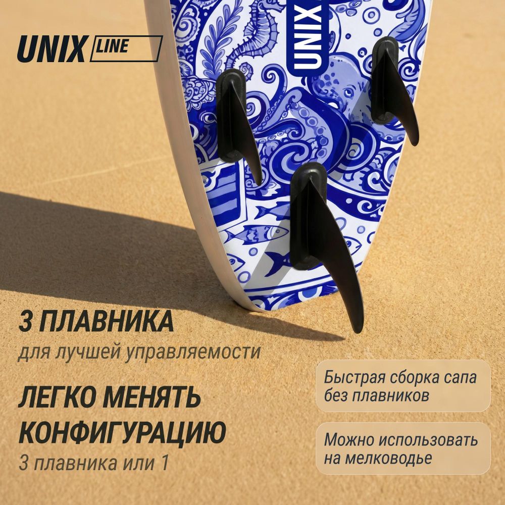 Фотографии SUP-борд UNIX Line Глазурь / Glaze (320см)