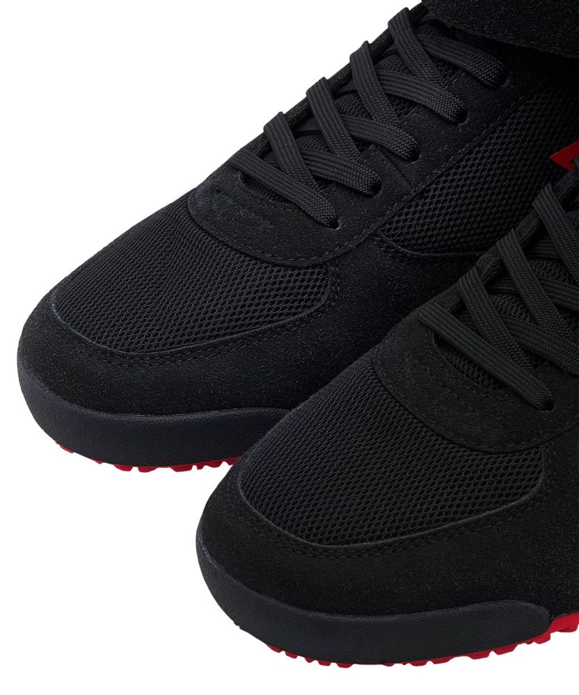 Фотографии Обувь для бокса высокая Insane ORO, черный/красный, детский