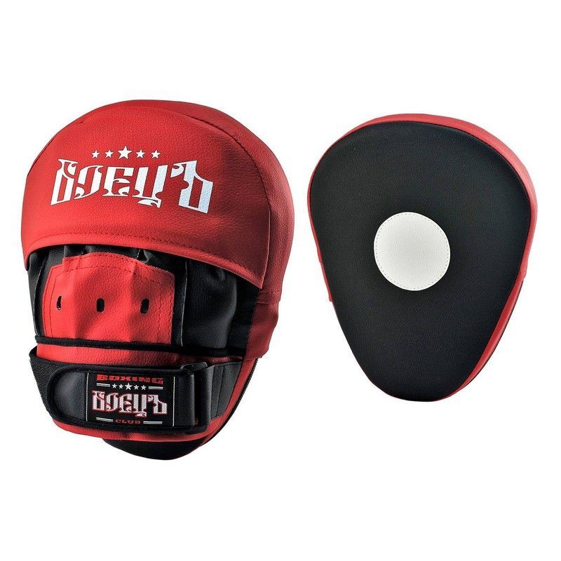 Фотографии Лапы боксерские гнутые Боецъ 110 черно-красные