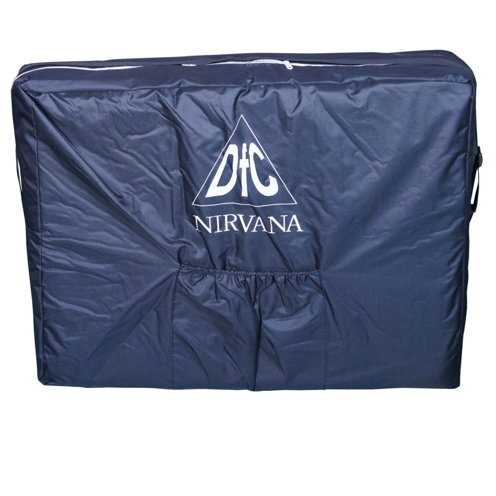 Массажный стол DFC NIRVANA, Elegant LUXE, 186х70х4 см, алюм. ножки, цвет св.голубой (Lt.Blue)