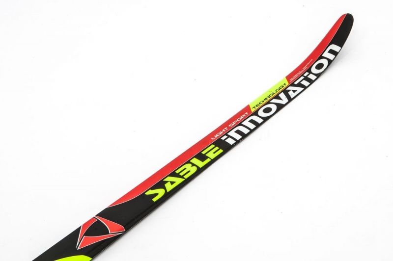 Фотографии Лыжи Комплект 75 мм STC STEP Innovation black/red/green