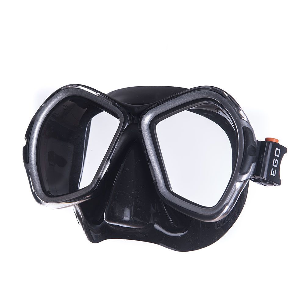 Фото Маска для плавания SALVAS Phoenix Mask CA520S2BYSTH, размер взрослый, серебристо-синяя