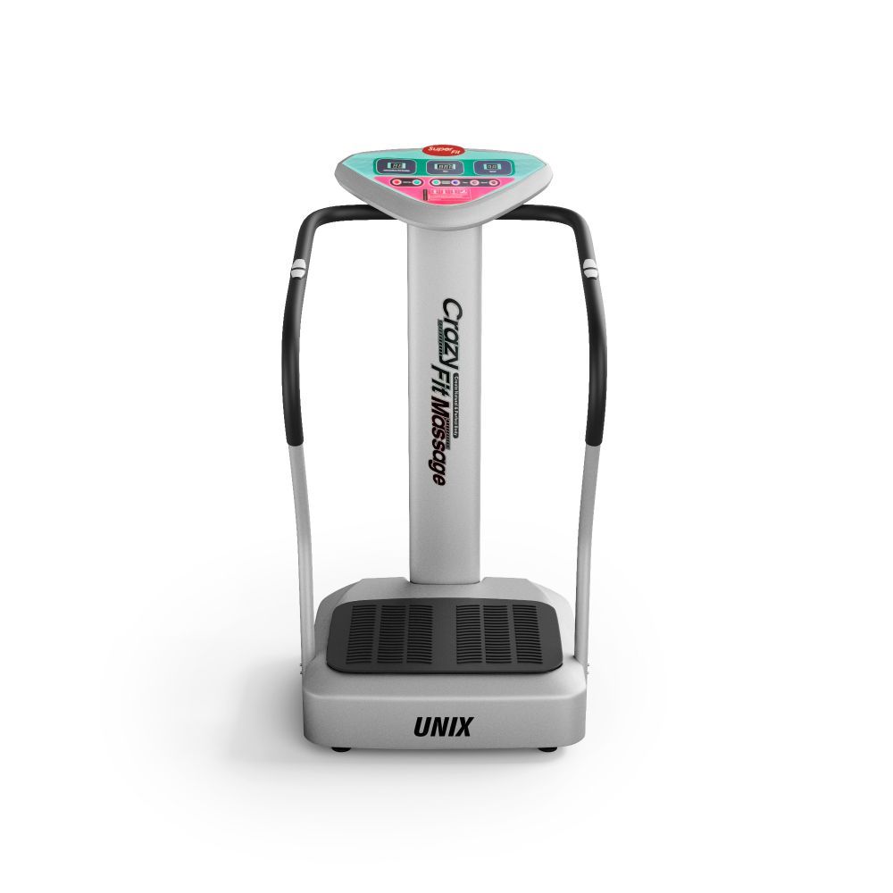 Виброплатформа UNIX Fit вертикальная / Improve 2 in 1 Silver