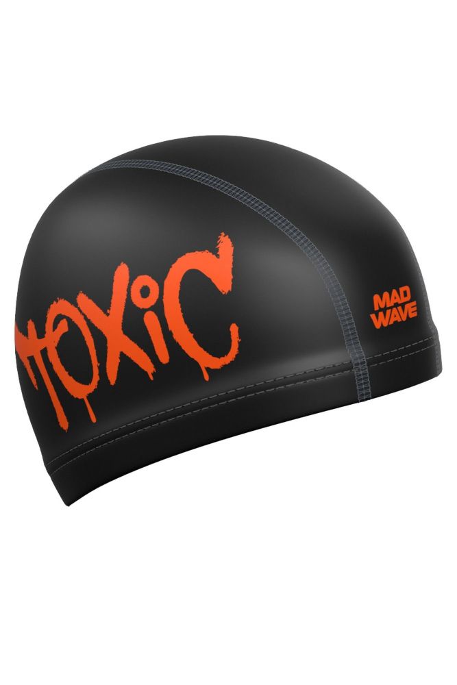 Фото ПУ шапочка Mad Wave Toxic M0583 02 0 01W черный