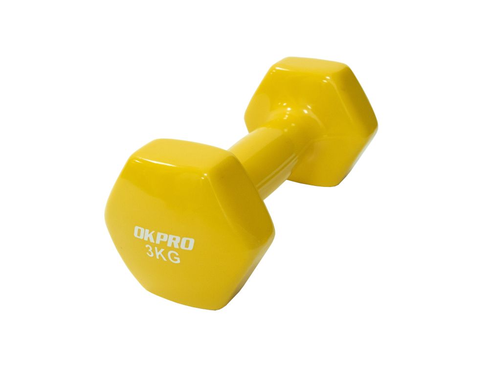 Фото Гантель виниловая 3 кг для групповых программ