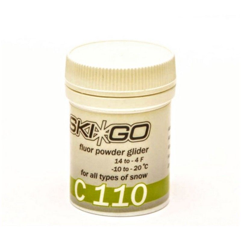 Фото Ускоритель Skigo C110 Green (порошок для всех типов снега) (-10°С -20°С) 30 г.