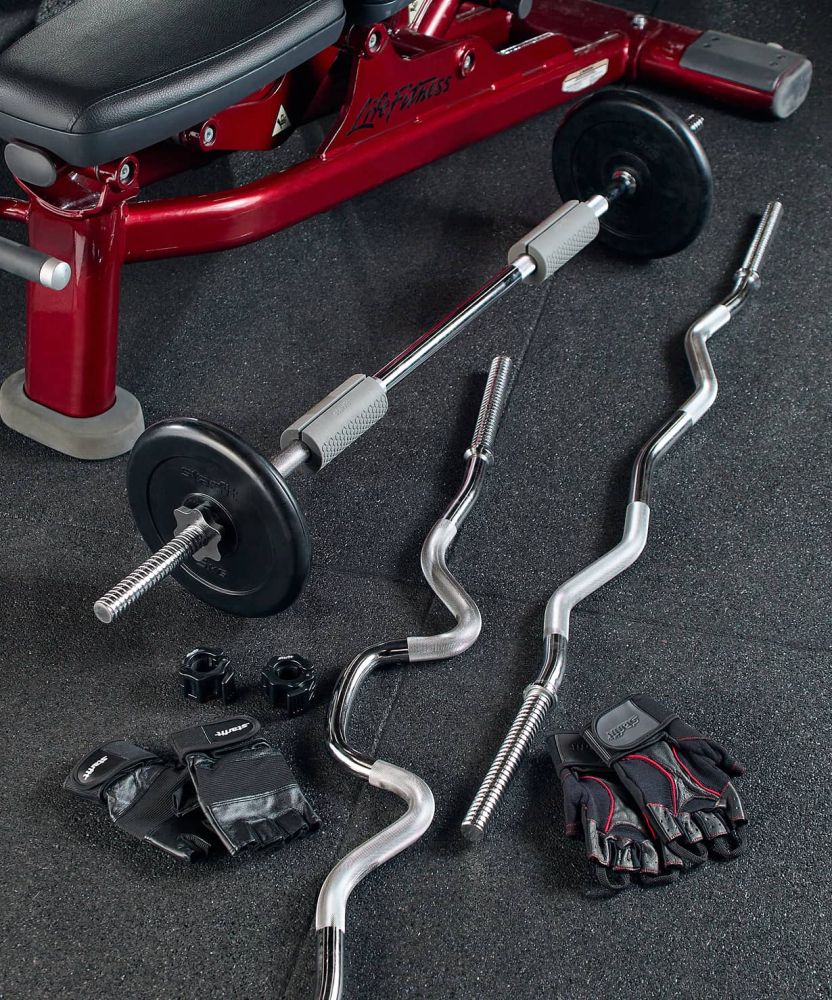 Расширители хвата Star Fit BB-110, d=25 мм, цилиндрические, серый, 2 шт