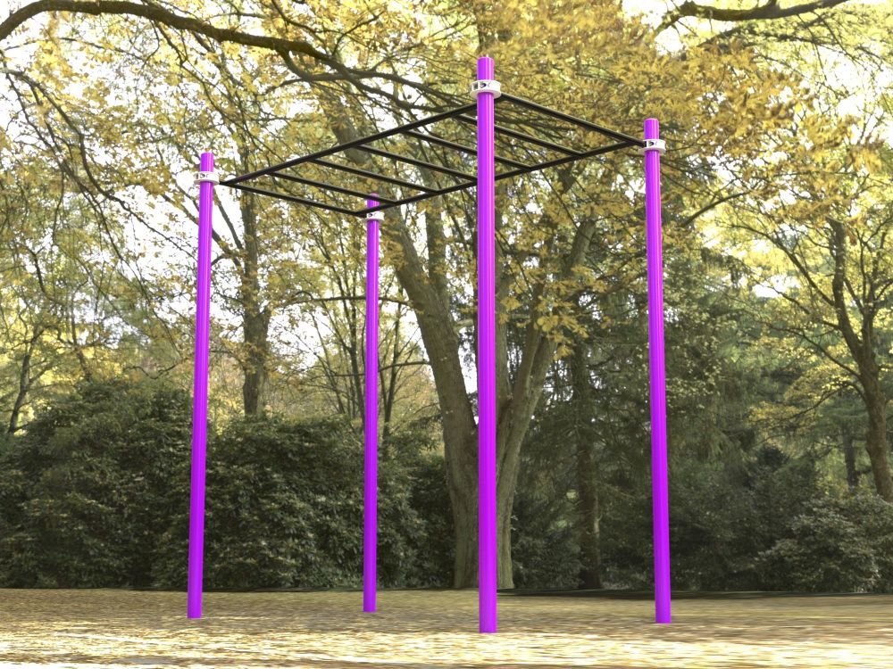 Фотографии Рукоход одиночный для Воркаут Pioner A17296