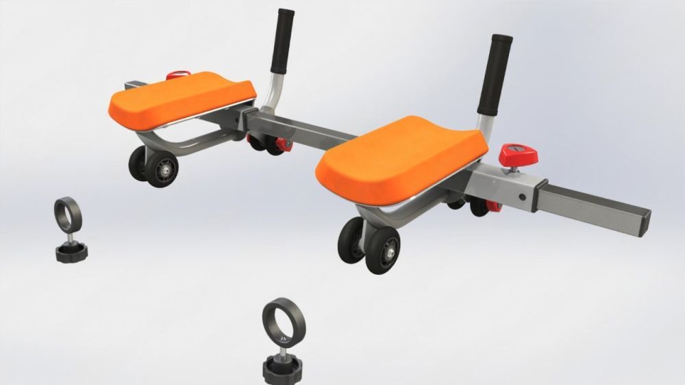 Фото Упор для ходьбы на реабилитационных брусьях