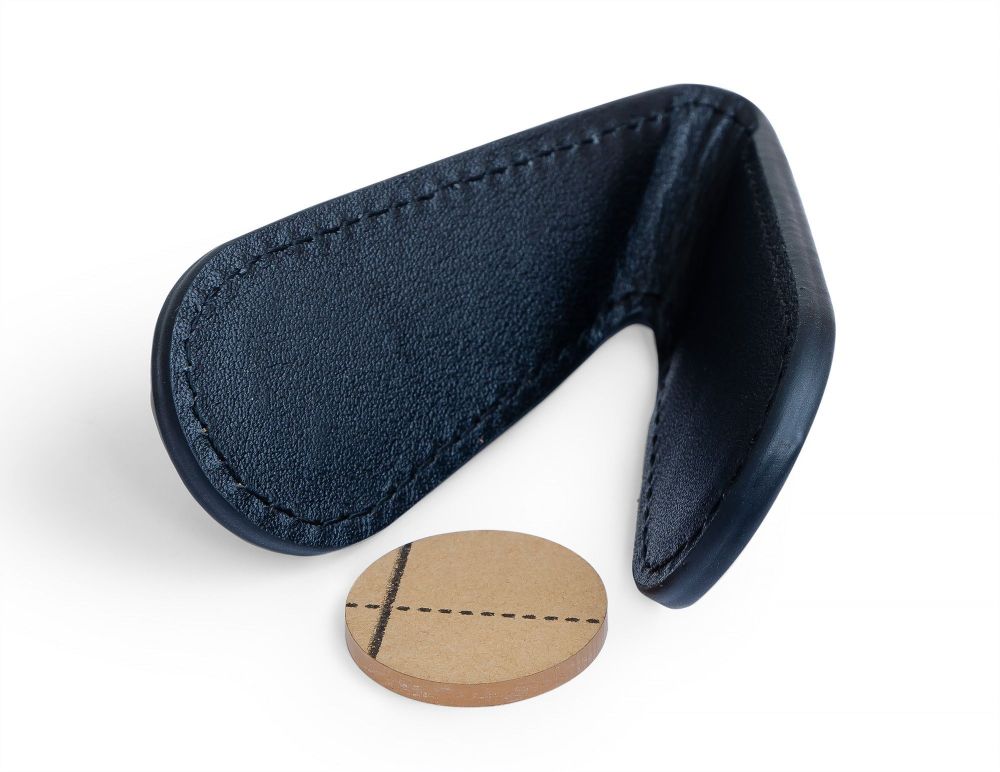 Фотографии Пенал для мела магнитный «GL 2» коричневый (натуральная кожа)