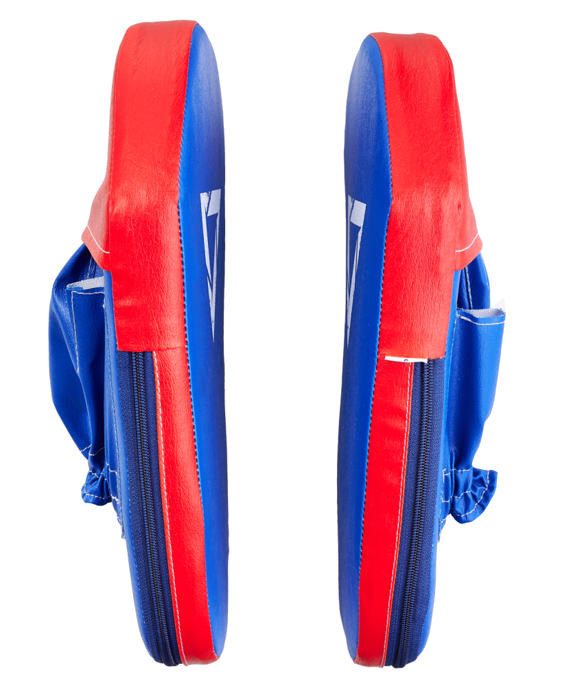 Лапы Fight прямые, большие, красный/синий