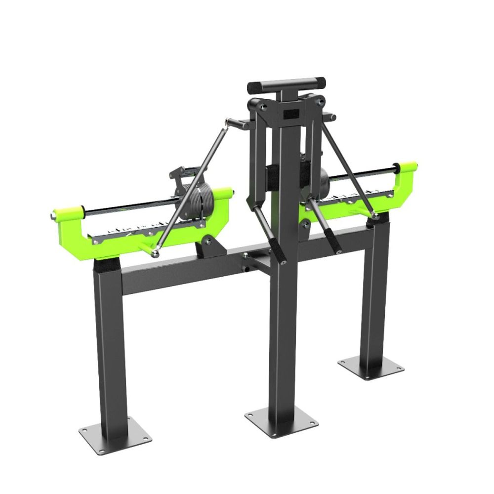 Фото Уличный тренажер Дельт-машина с переменной нагрузкой