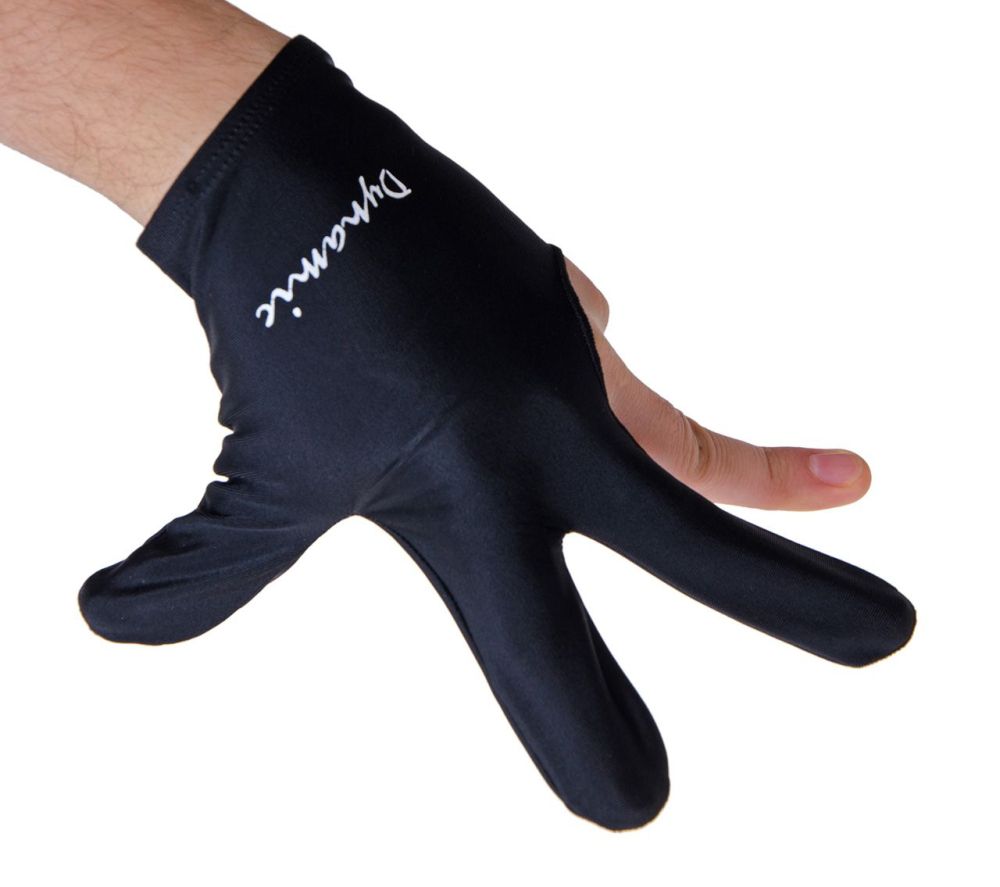 Фотографии Перчатка бильярдная «Dynamic Pro» (черная)