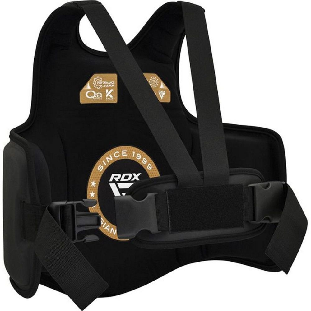 Фотографии Защита груди RDX F6 CGR-F6MGL черный\золотой матовый