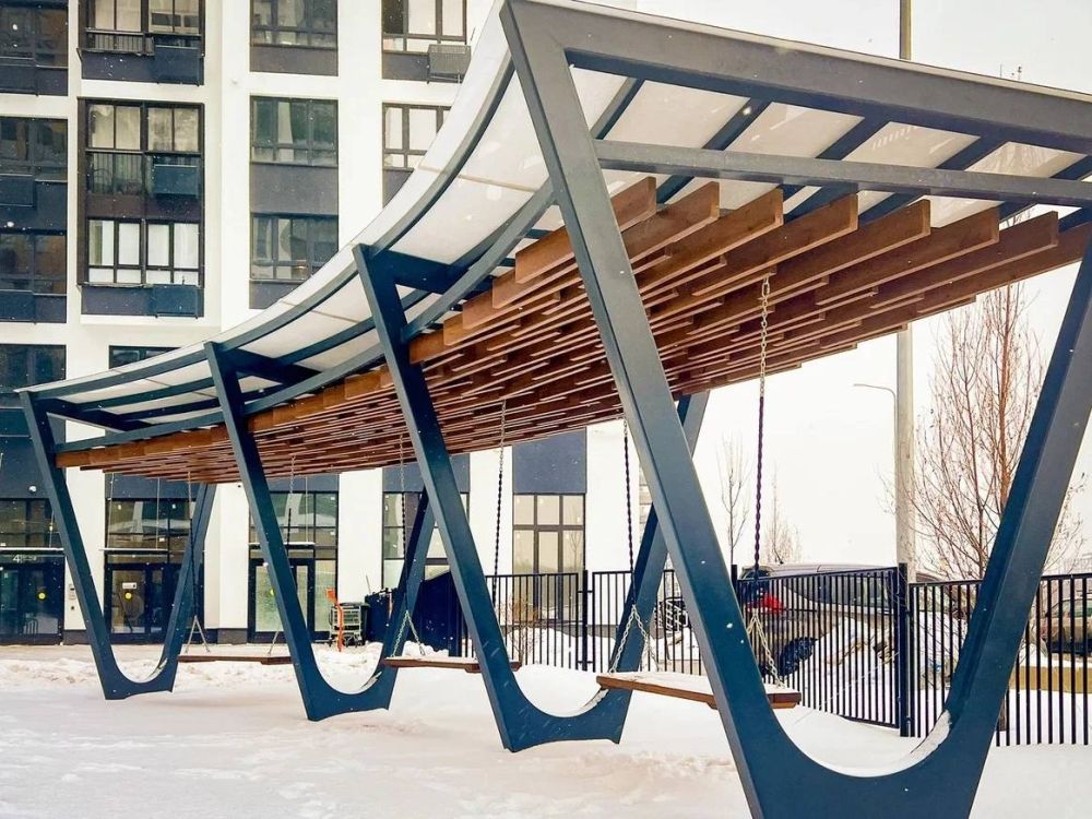 Фотографии Пергола-качели «Релакс»