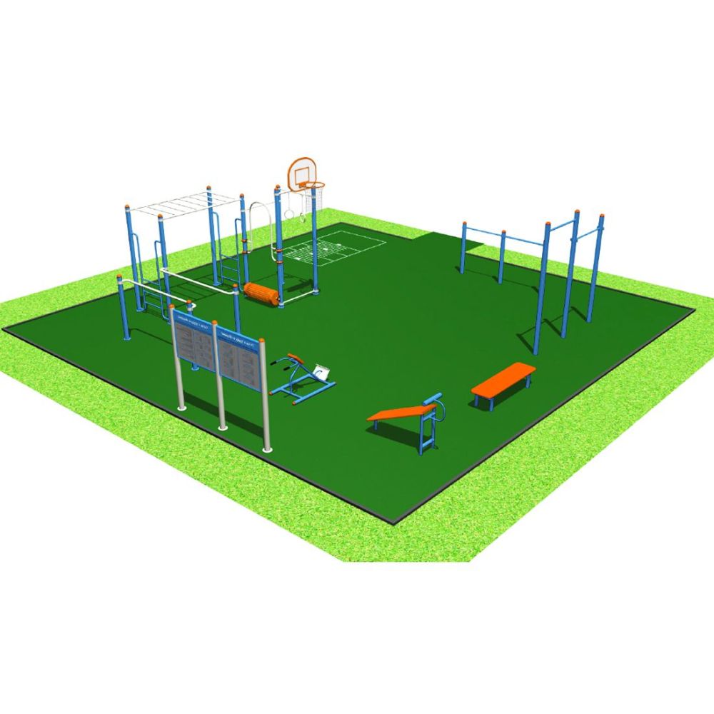 Фото Площадка для сдачи нормативов. Ступень 4-5 (№1)