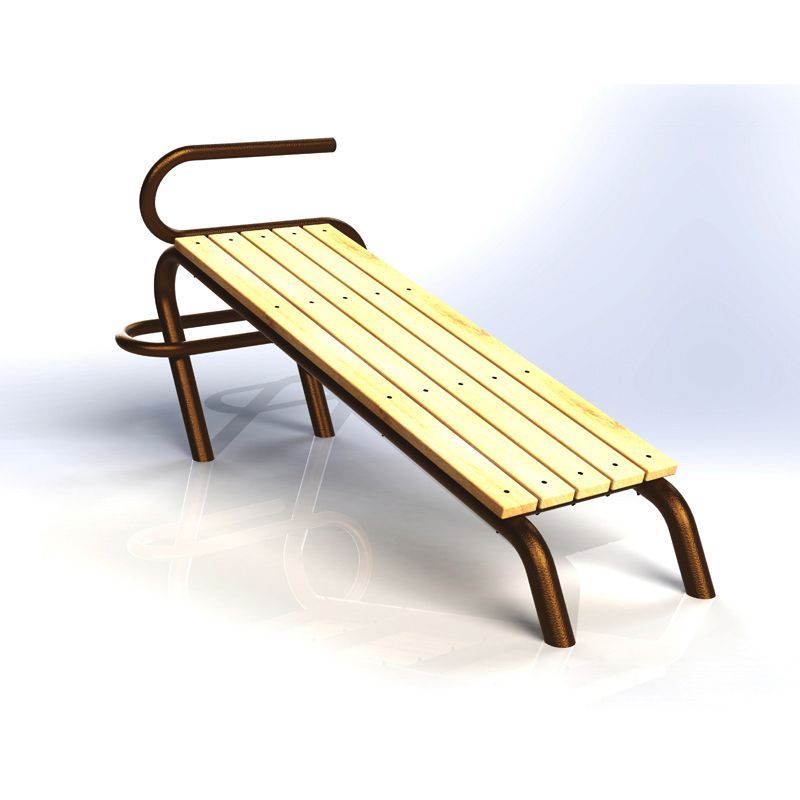 Фото А-0201б Скамья для пресса