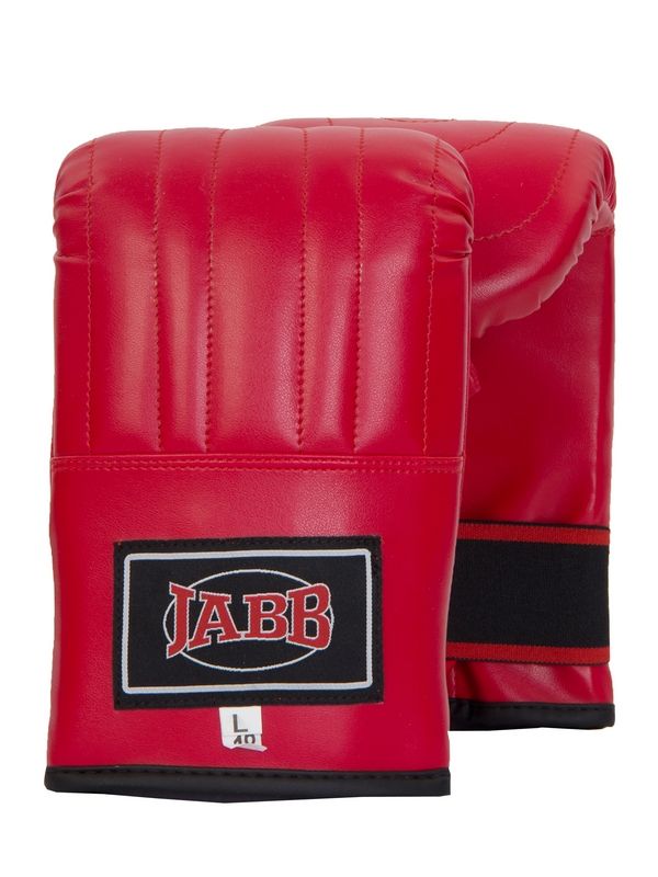 Фотографии Перчатки снарядные (иск.кожа) Jabb JE-2075 красный