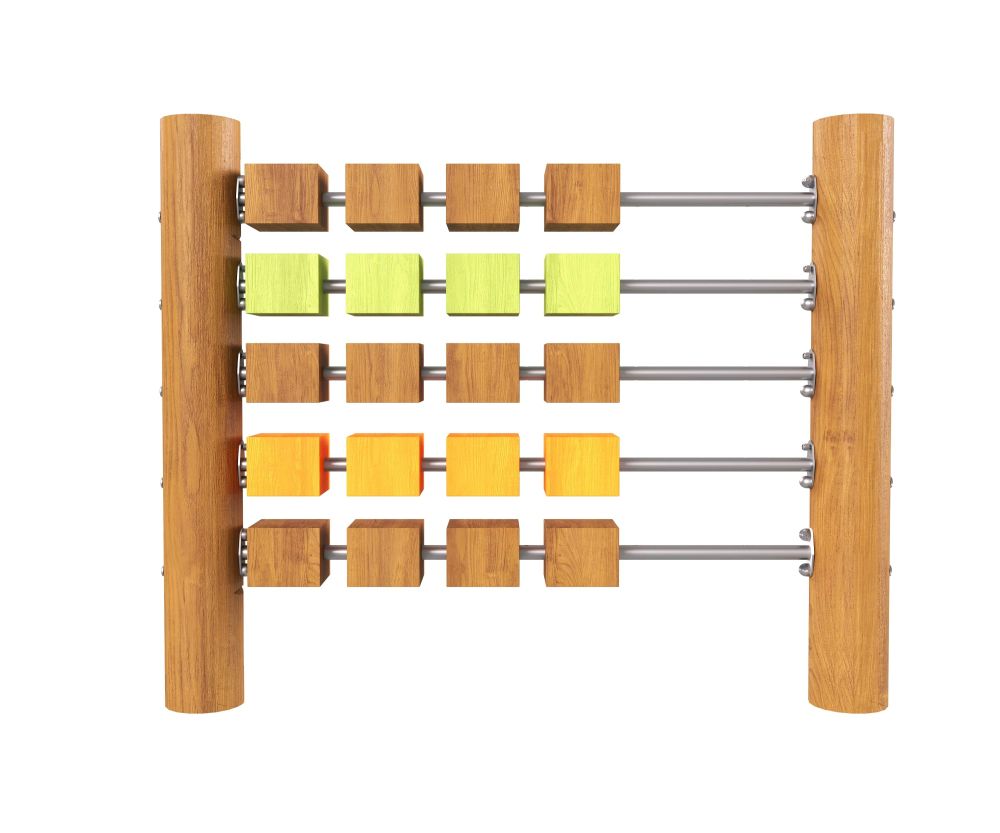 Фотографии Игровой элемент HARDWOOD «Счёты»