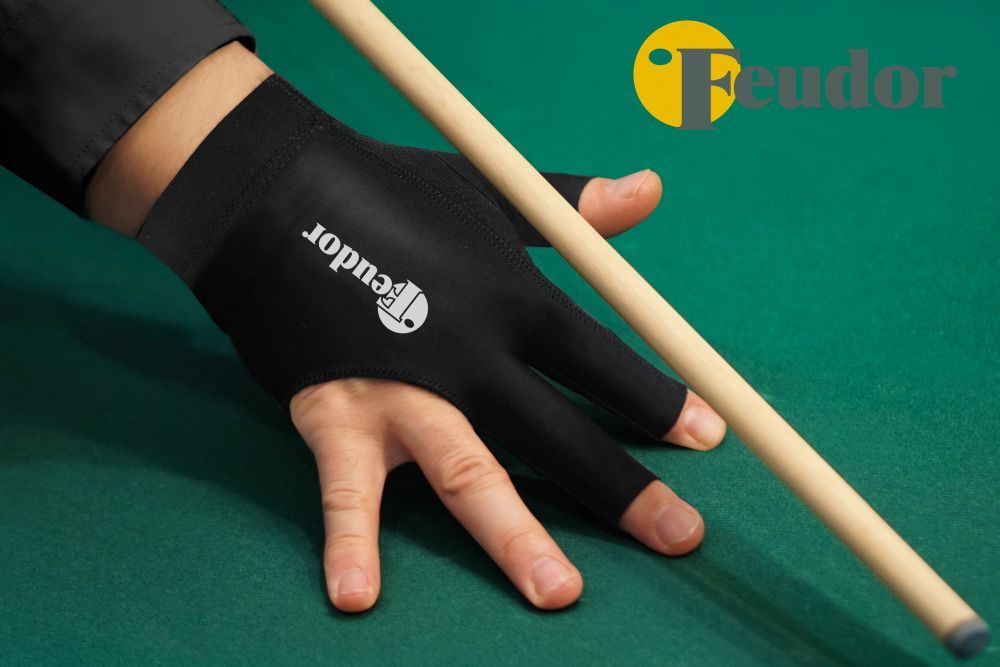 Фотографии Перчатка-бильярдная Feudor Pro black Right XL