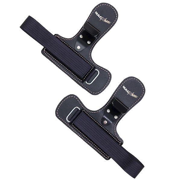 Фото Лямки атлетические с крюками для тяги и турника Magnum MR-01