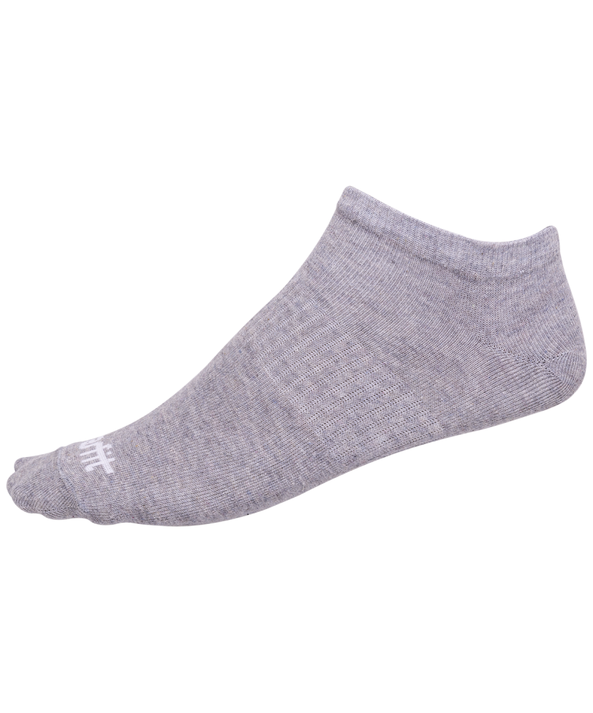 Фотографии Носки низкие SW-205, белый/светло-серый меланж, 2 пары