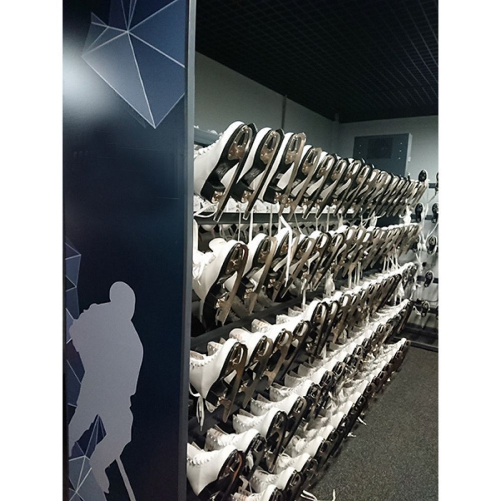 Фотографии Сушильный стеллаж СЛ2-Премиум для обуви, двухсторонний199х426х67см SLPD-120