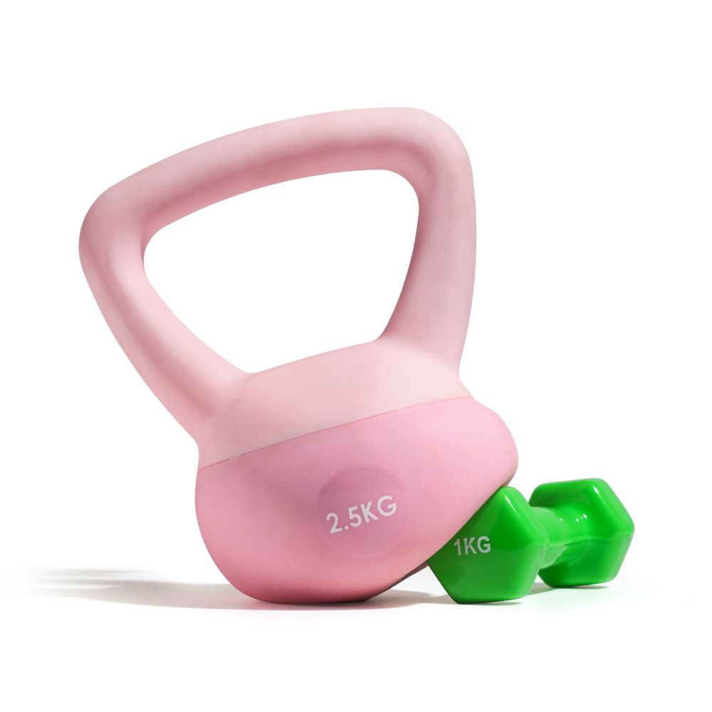 Гиря резиновая 2.5 кг. VictoryFit VF-KR025