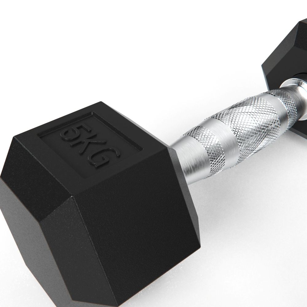 Гантели DFC гексаг.обрез. 5кг (пара) DB001-5