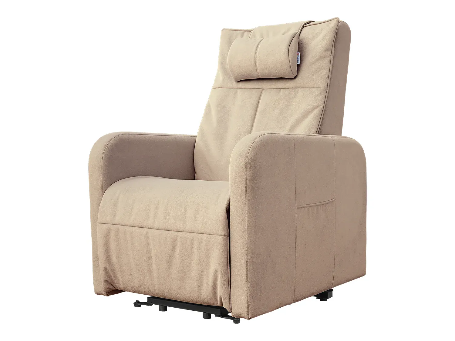 Кресло реклайнер с подъемом FUJIMO LIFT CHAIR F3005 FLWK Ваниль (Sakura 4)