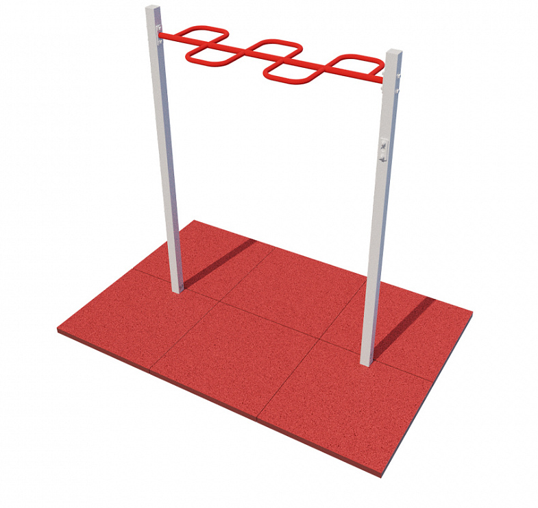 Фото Гимнастический снаряд «П-образный рукоход»