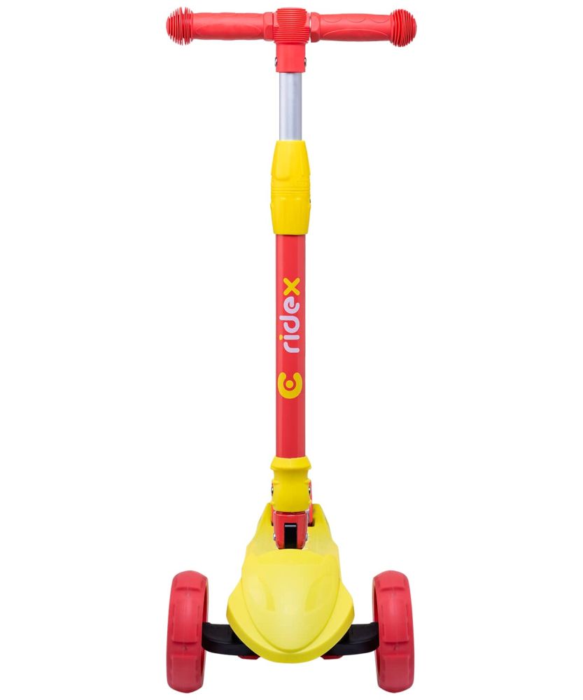 Фотографии Самокат 3-колесный Ridex Bunny d135/90 мм, желтый\красный