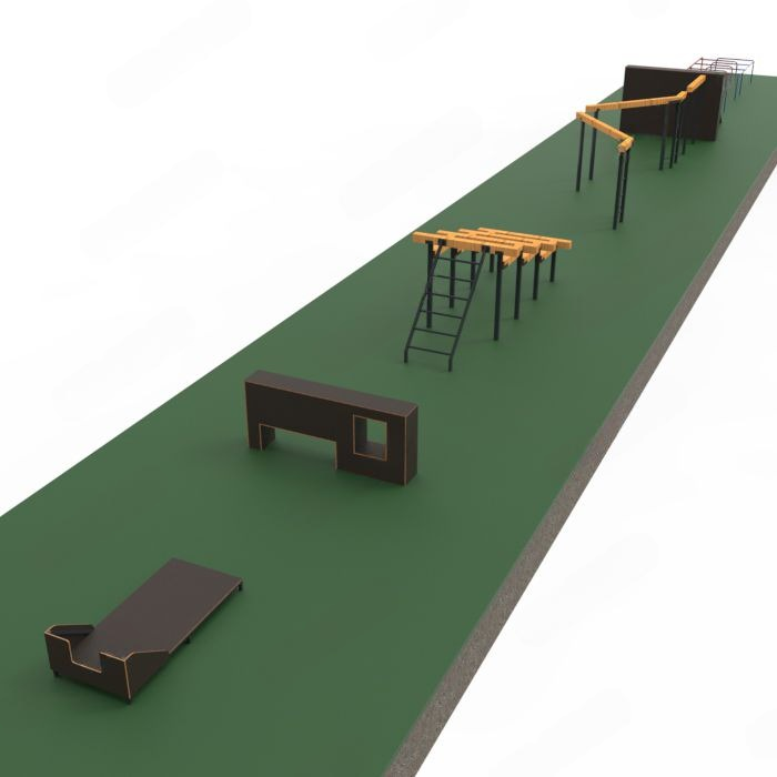 Фото PP-001 Учебно-тренировочный комплекс "Полоса препятствий"