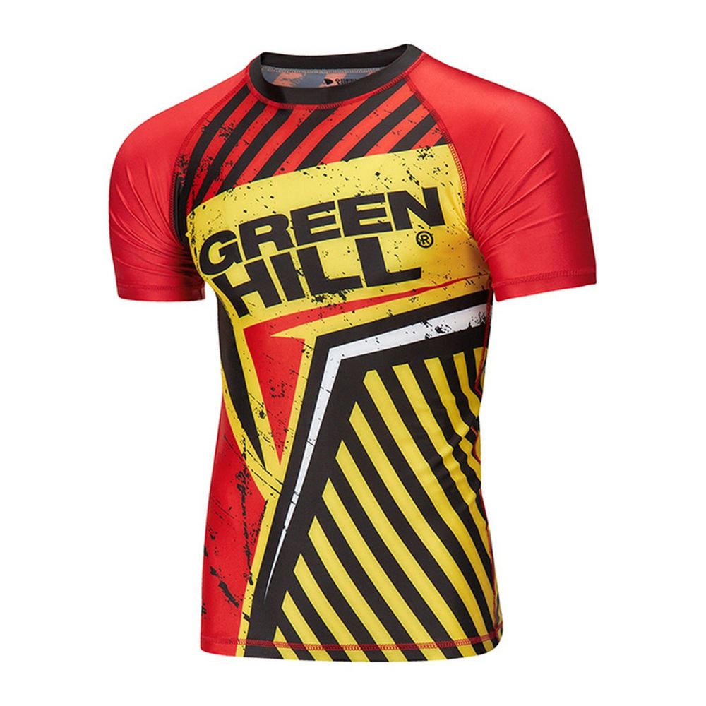 Фотографии Рашгард Green Hill RGS-4051 красно-желтый