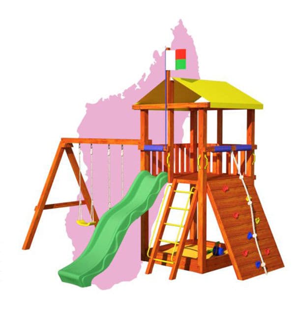 Фото Детская игровая площадка Самсон Мадагаскар