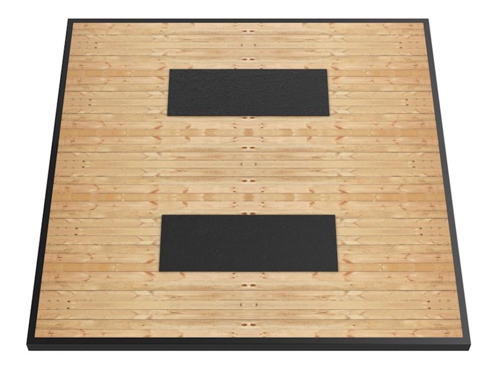 Помост тяжелоатлетический трен. 3х3х0,10м  Pioner A12152