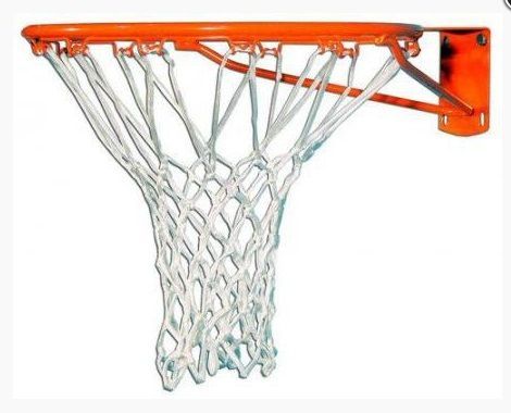 Фото Сетка для баскетбольных колец, диам: 450 мм, толщина нити 6,0 мм