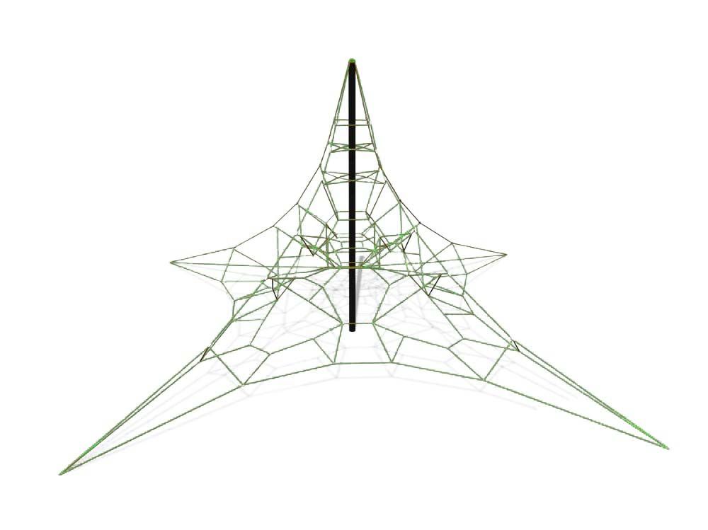 Фото Конструкция для лазания серия "Звезда" ЛС 4.45