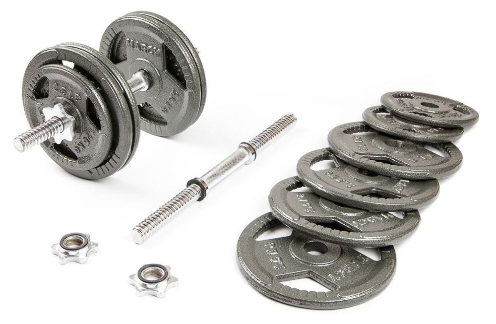 Фото Набор гантелей с железной ручкой HAMMERTONE 2x14 кг