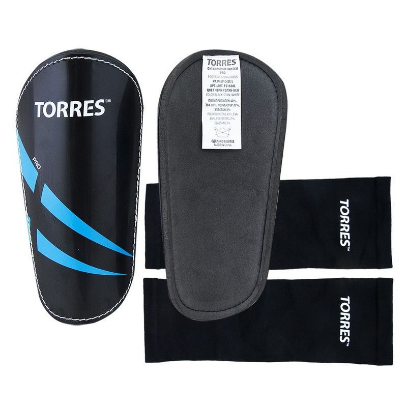 Фотографии Щитки профессиональные Torres Pro FS1608M черно-сине-белый