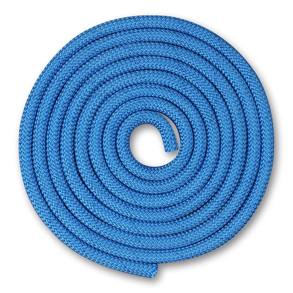 Фото Скакалка гимнастическая INDIGO SM-123-GR, утяжеленная, длина 3м, шнур, зеленый