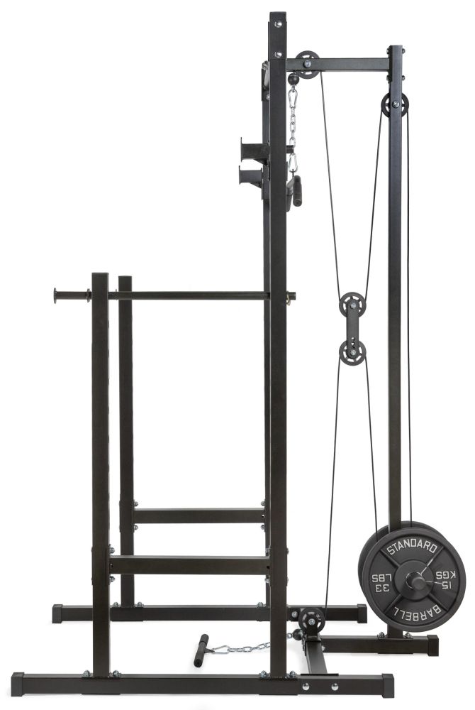 Стойка для полуприседаний с верхним и нижним блоком VictoryFit VF-B2017