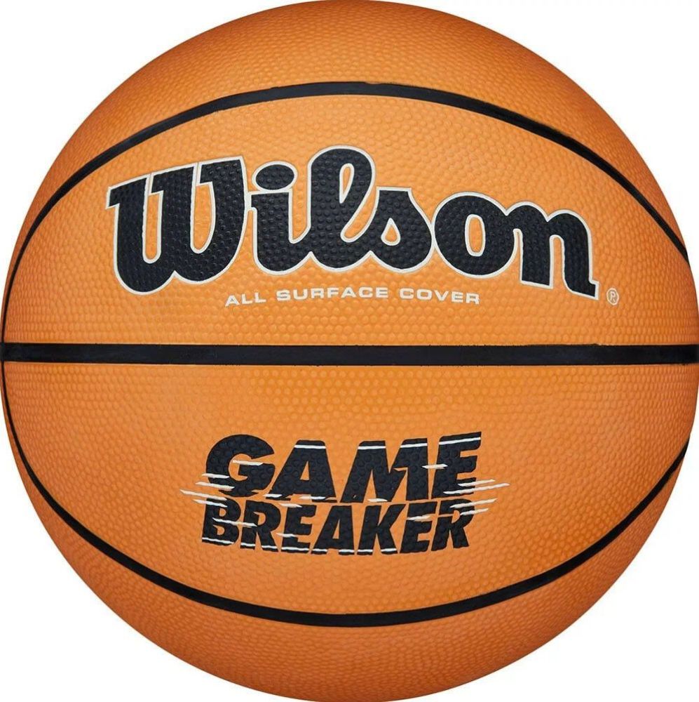 Фото Мяч баскетбольный WILSON GAMBREAKER BSKT OR, WTB0050XB7, размер 7