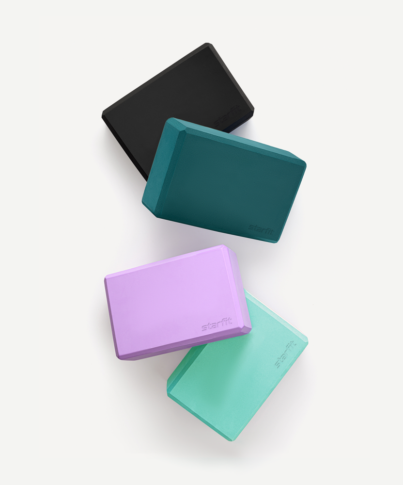 Фотографии Блок для йоги YB-200 EVA, изумрудный