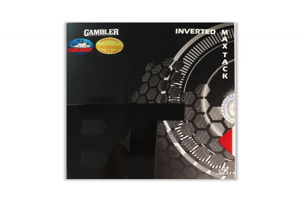 Фотографии Накладка для ракетки GAMBLER BURST 2.1MM RED