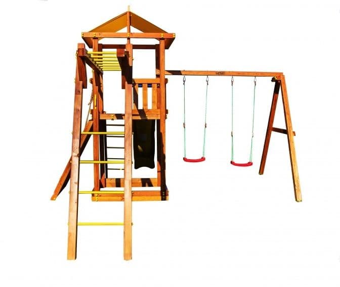 Фотографии Рукоход деревянный с металлическими перекладинами Самсон