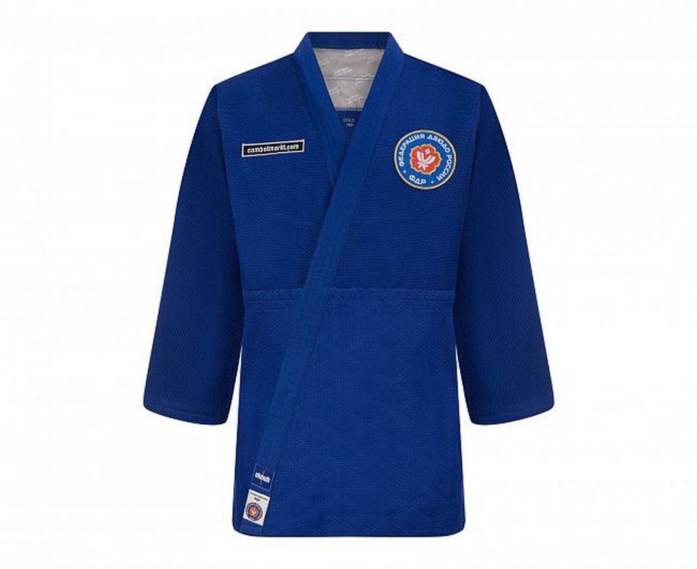 Фотографии Кимоно для дзюдо Clinch Judo Gold FDR C777 синий