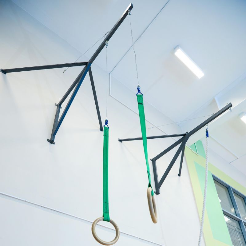 Фотографии Консоль для канатов и шестов (графит), вынос 2 м