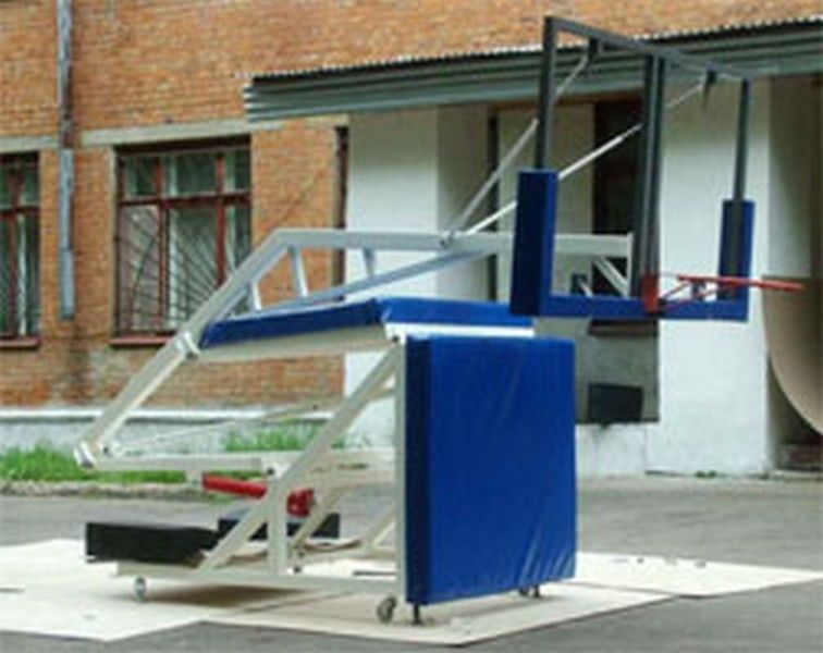 Фотографии Стойка баскетбольная мобильная складная, массовая, вынос 1,6 м Pioner A10064